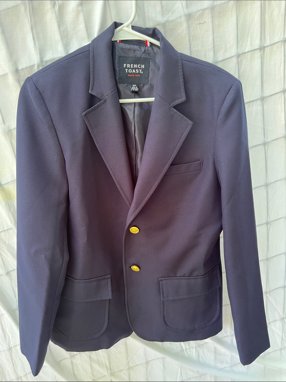 French Toast Navy Blazer with Gold Buttons